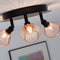 3 Way Ceiling light Modern G9 Copper Cage industrial Pendant Lamp Shade Spotlight Home Decorations