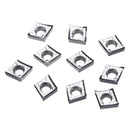 MACHIFIT 10pcs CCGT120404 AK H01 Aluminum Cutter Blade Carbide Insert Cutting Tool For CNC Turning Tools