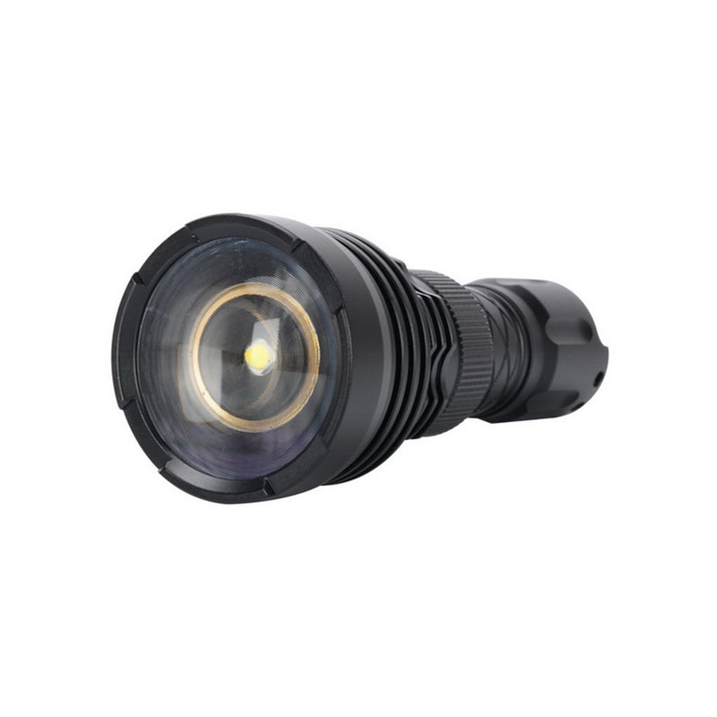 HaikeLite HT08 XPL HD 5000K 850Lumens Mode Set Zoomable Tactical LED Flashlight