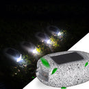 Solar Powered  LED Stone Ground Path Light Outdoor Waterproof Garden Landscape Lawn Yard Driveway Lamp