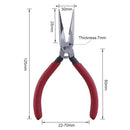 BEST BST-13 125mm Long Nose Pliers Clamps Crimping Tool Wire Cutters Jewellery Making Tools Red Handle High Quality