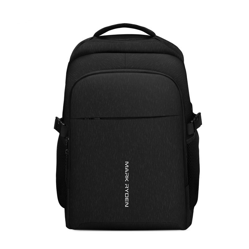 MARK RYDEN MR9191 Multifunction  USB Charging 15.6 inch Laptop Backpack Three-layer Large Capacity Student Bag - (black)