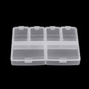 6 Grid Electronic Components Project Storage Assortment Box Bead Organizer Jewelry Box Plastic Storage Case