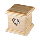 Pet Casket Wooden Cat Dog Burial Personal Cremation Ashes Urn Ash Coffin Box