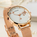 JINFAN JL06 Casual Style Women Wrist Watch Full Steel Quartz Watches