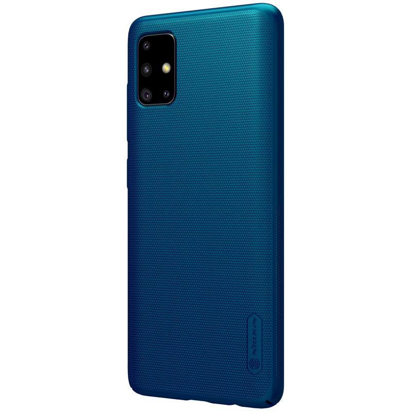 Nillkin Frosted Anti-Fingerprint Shockproof PC Hard Protective Case for Samsung Galaxy A51 2019