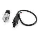 5V 1/8NPT Stainless Steel Fuel Pressure Sensor Transducer Sender For Oil Air Water 5/15/30/60/100/150/200/300/500/1000/1600 Psi