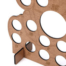 Wooden Christmas Advent Calendar Snowman Chocolates Orange Storage Box Xmas Gift Decorations