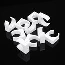 Machifit 10pcs 25mm Bracket Motor Base Mounting Bracket Holder Seat for 300/370/200/280 DC Motor