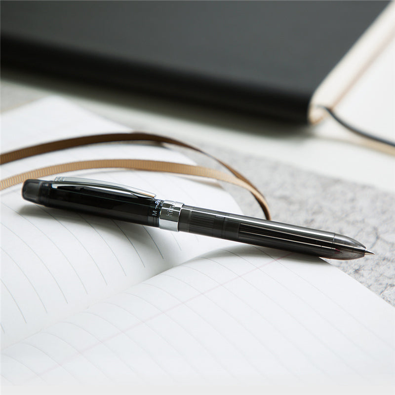 XIAOMI DTB6676 4-in-1 Automatic Pencil Ballpoint Pen with Eraser 0.5mm Refill Multifunctional Rotating Pen Office School Supplies Students Stationery