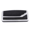 2PCS Auto AT Clutch Automatic Brake Pedals Stainless Steel Metal For Mitsubishi Universal All Series