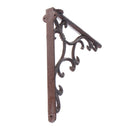 Cast Iron Wall Shelf Mount Bracket Support Mounted Supporter Home Garden Rusty