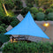 3m Triangular Waterproof Tent Sunshade Garden Patio Awning Canopy Sun Shelter