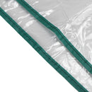 69 x 49 x 187cm Apex Roof 5-Tiers Garden Greenhouse Hot Plant House Shelf Shed Clear PVC Cover