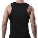 Sweat Sauna Body Shaper Men Vest Thermo Neoprene Trainer Sliming Waist Belt Tracksuit Up Grade