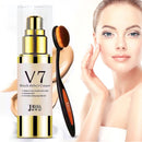 2in1 30ml Block Defect Whitening Cream Lotion Face Skin Care Concealer + Makeup Brushes