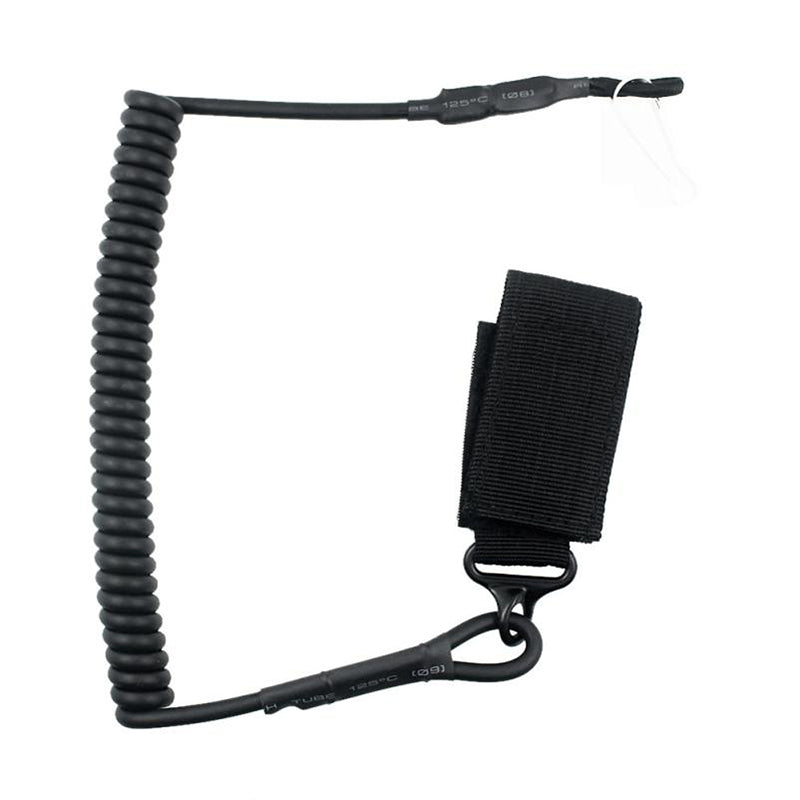Elastic Anti-lost Tactical Stretching Gun Rope Anti-Theft Key Hanging Retractable Gun Accessories