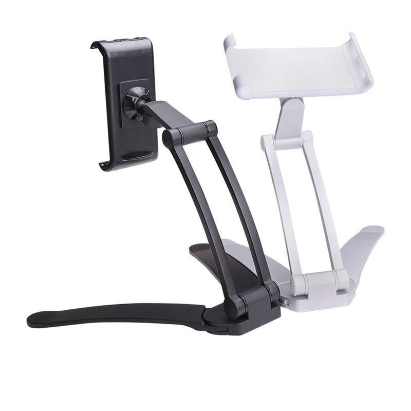Desktop Wall Aluminum Alloy 360 Rotation Phone Holder Tablet Stand For 4 Inch - 10.5 Inch Smart Phone Tablet iPad 9.7 Inch 2018
