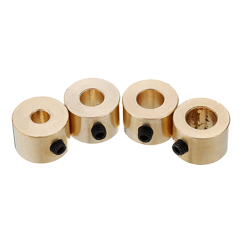 6/8/9/10mm Brass Depth Stop Collar Twist Drill Bit Shaft Ring Woodworking Positioner Spacing Ring Locator
