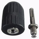 Drillpro 1/2-20UNF Mount 2-13mm Self Locking Keyless Drill Chuck with 1/2 SDS Adaptor