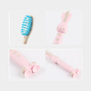 3PCS Children's Toothbrush Cartoon Rabbit Antiskid Handle Soft Hair Tooth Protection Baby Toothbrush
