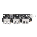 3pcs 5V 2.1A 3 USB Mobile Power Circuit Board  Boost Module For DIY Power Bank Lithium Battery