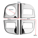 Stainless Steel Car Armrest Button Decoration Moulding Trim Strip For Skoda Octavia A7