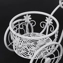Metal Outdoor Indoor Pot Flower Plant Stand Display Shelf Holder Home Garden Decorations