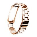 Bakeey Three Beads Solid Stainless Steel Watch Band Watch Strap Replacement for Xiaomi Miband 4