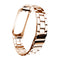 Bakeey Three Beads Solid Stainless Steel Watch Band Watch Strap Replacement for Xiaomi Miband 4