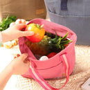 Honana CF-LB012 Portable Insulated Cooler Lunch Tote Bag Square Food Picnic Storage Container