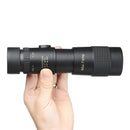 MAIFENG 8-40x40 Outdoor Portable Zoom Monocular HD Optic BAK4 Day Night Vision Telescope+Tripod+Phone Clip Holder