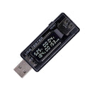 Bakeey HD Screen USB Tester Voltmeter Current Capacity Energy Power Equivalent Impedance Tester