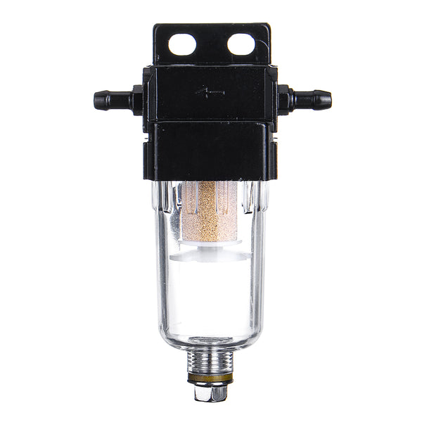 1/4" Inline Air Compressor Oil-Water Separator Oil Air Pressure Filter Regulator