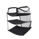 3 Layers Portable Travel Storage Baskets Bag Hook Hanging Nylon Mesh Bag Storage Organizer