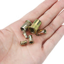Suleve MXZN9 220Pcs Mixed Steel Rivet Nut Rivnuts Blindnuts Nutserts M3-M10 Nut Insert Rivet Assortment Kits
