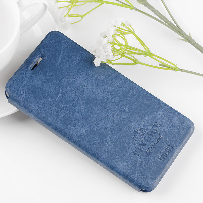 MOFI Shockproof PU Leather Flip Card Slot With Stand Full Body Protective Case For Xiaomi Mi8 Lite