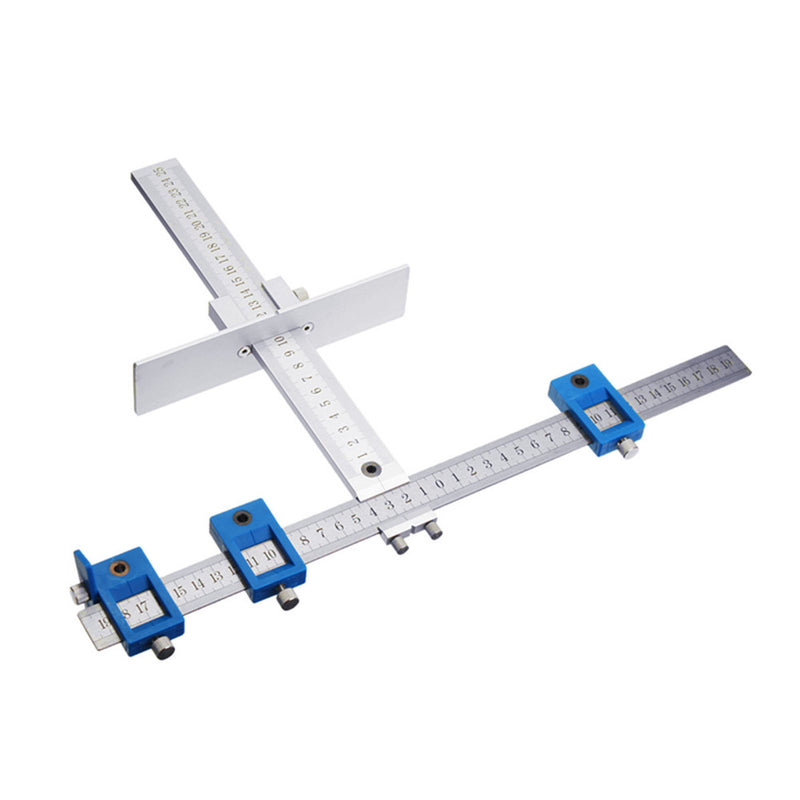 Aluminum Position Cabinet Hardware Jig Drill Guide for Woodworking