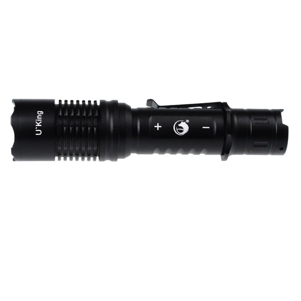 U King ZQ-966 T6 1000LM 18650 Zoomable LED Flashlight