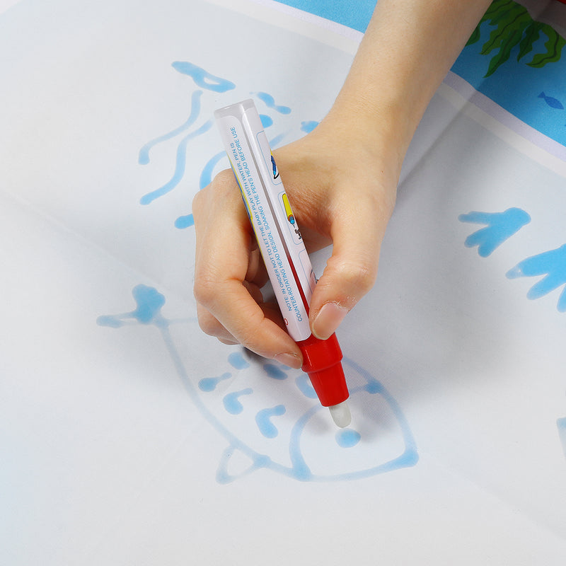 Water Drawing Painting Writing Cloth Mat Board Magic Pen Doodle Kids Baby Toy