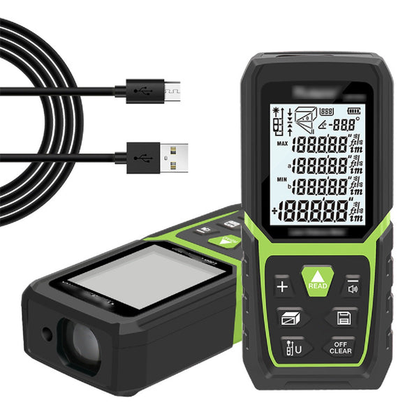 50M / 100M / 150m Laser Rangefinder High Precision Infrared Measuring Instrument Room Measuring Instrument Laser Ruler Intelligent Electronic Ruler Laser Distance Meter