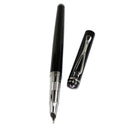 Jinhao 301 Fountain Pen 0.38mm EF Nib Writing Ink Pens Metal Luxury Calligraphy Pen Black