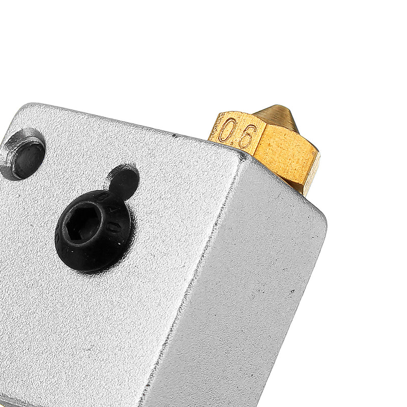 XCR 2IN1-V2 Hotend Module 0.6/0.8/1.0mm Volcano Nozzle + Heating Block 3D Printer Part Kit