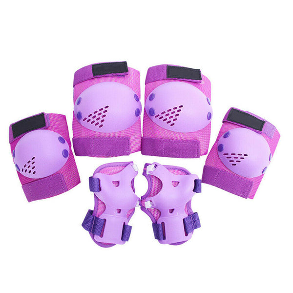 Kids Roller Skating Scooter Skateboard Protector Wrist Elbow Knee Pad Guard