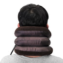 Inflatable Cervical Collar Neck Relief Traction Brace Support Pillow Device
