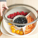 Hello Life GPFG01 Multi-layered Fruit Plate For Food Family Dessert Dish Snack Dish Party Decorations