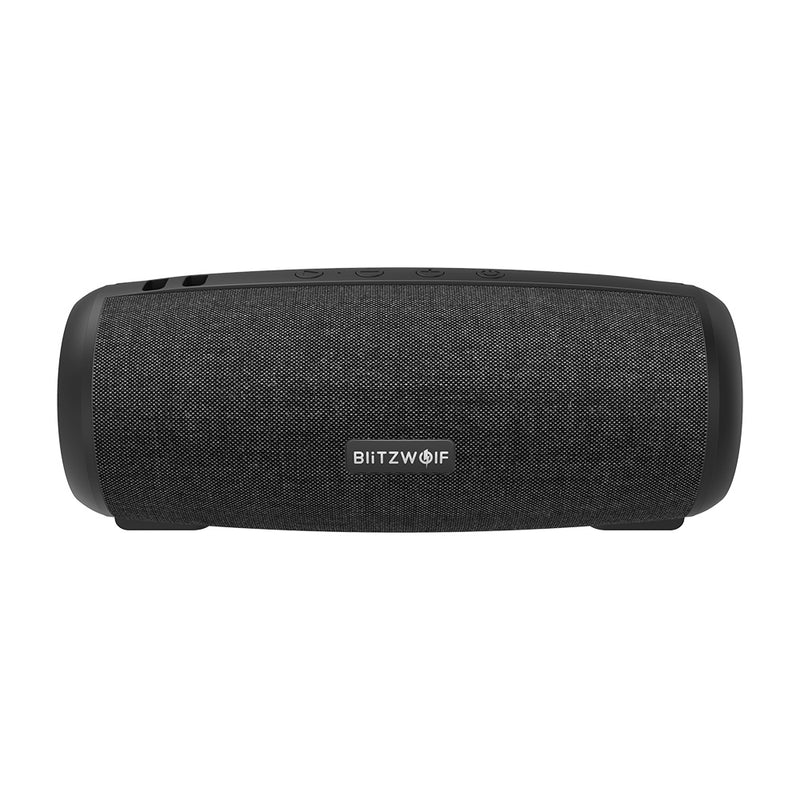 BlitzWolf BW-WA1 12W Wireless bluetooth 5.0 Speaker Dual Passive Diaphragm TWS Stereo TF Card U Disk Speaker with Mic