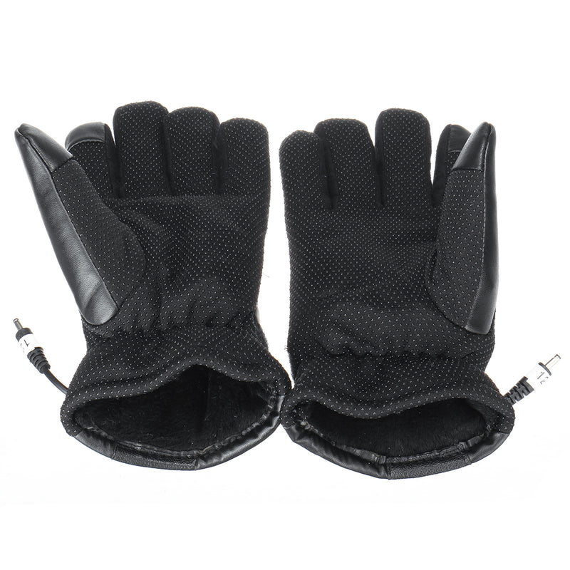 4Gear Electric Heated Gloves Touch Screen Motorcycle Winter Rechargeable Battery