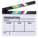 Clapperboard TV Film Movie Clapper Board Handmade Colorful Erase Director Cut Prop