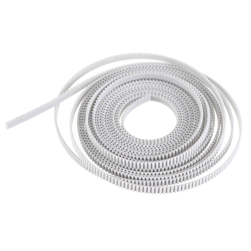 White/Black 5Meters GT2-6mm PU Open Timing Belt For Timing Pulley Reprap 3D Printer Parts